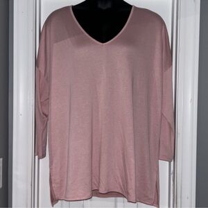New! adyP V-neck Tunic Top
